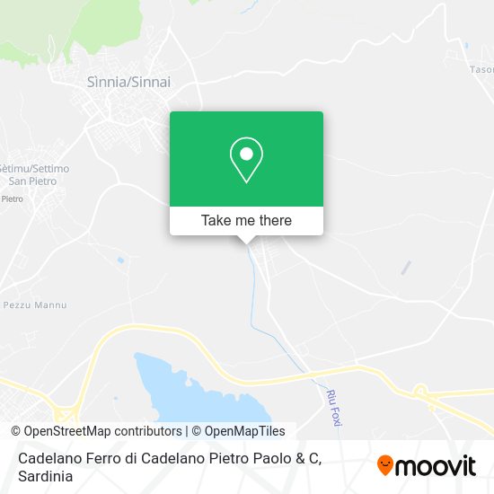 Cadelano Ferro di Cadelano Pietro Paolo & C map