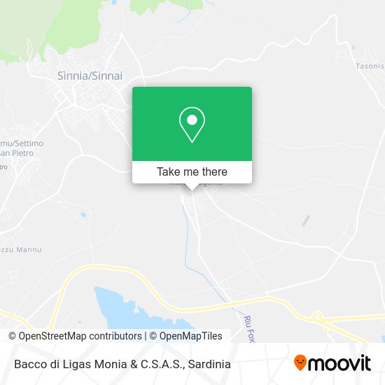 Bacco di Ligas Monia & C.S.A.S. map