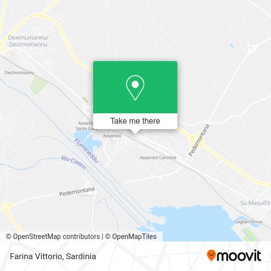 Farina Vittorio map