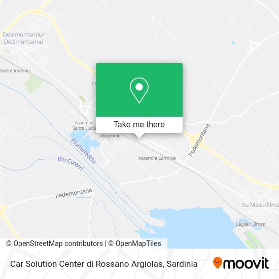 Car Solution Center di Rossano Argiolas map