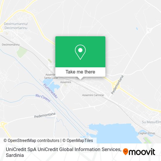 UniCredit SpA UniCredit Global Information Services map