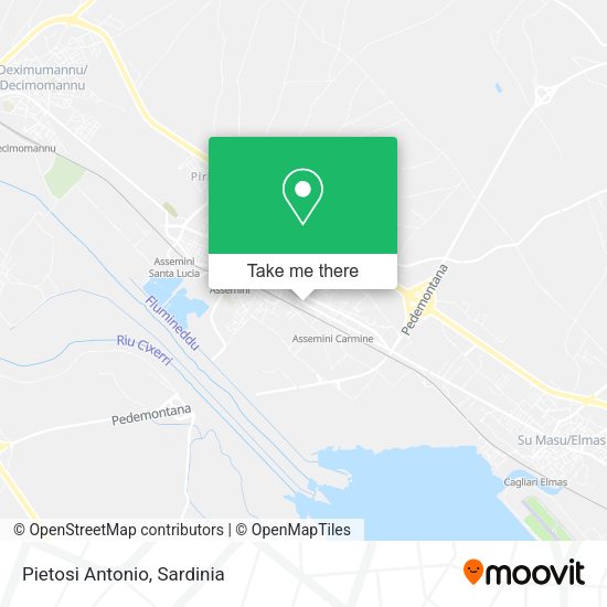 Pietosi Antonio map