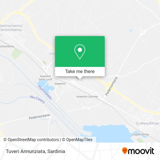 Tuveri Annunziata map
