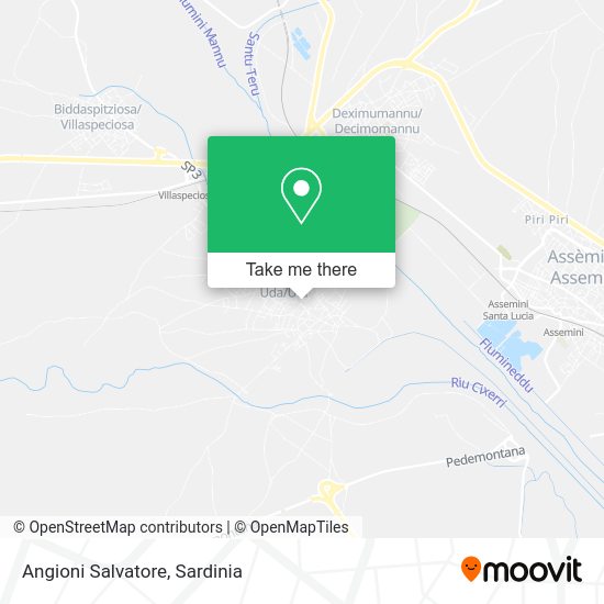 Angioni Salvatore map