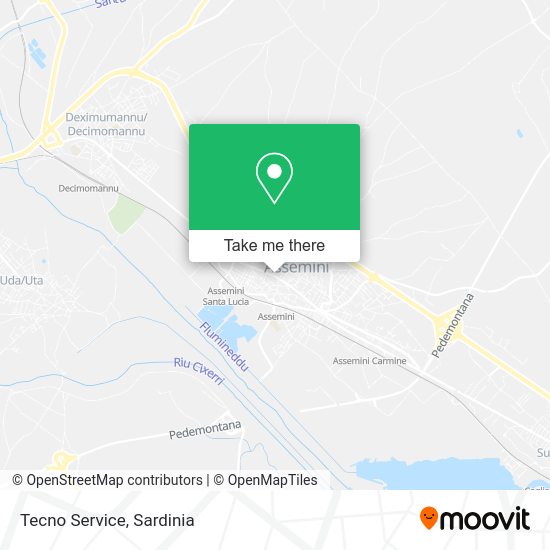 Tecno Service map