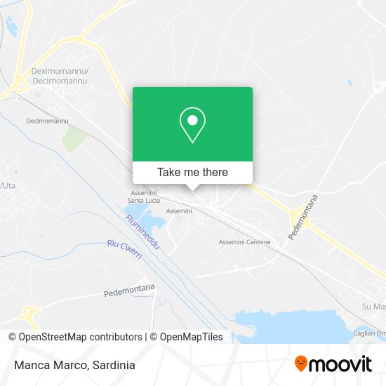 Manca Marco map