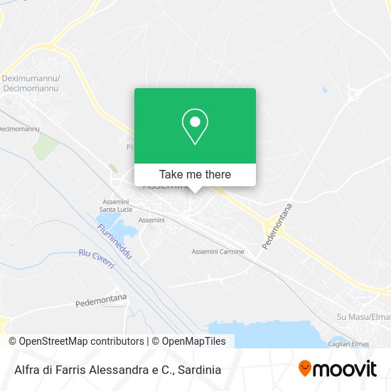 Alfra di Farris Alessandra e C. map