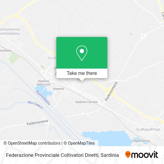 Federazione Provinciale Coltivatori Diretti map
