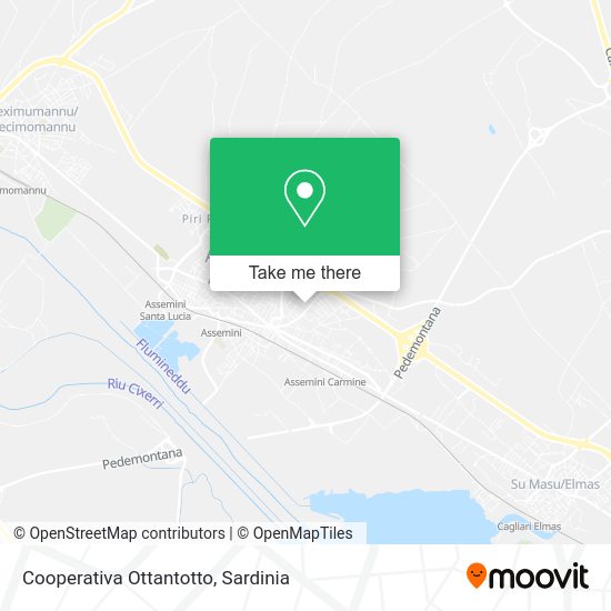 Cooperativa Ottantotto map