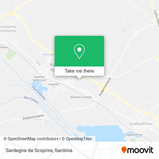 Sardegna da Scoprire map