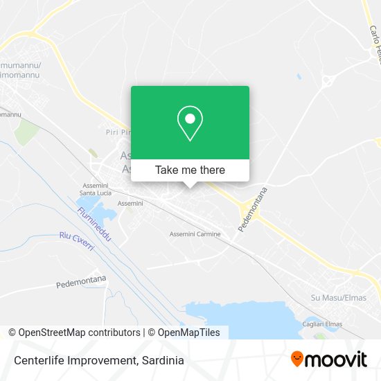Centerlife Improvement map