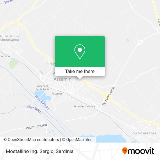 Mostallino Ing. Sergio map