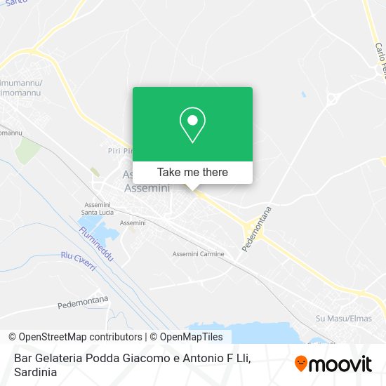Bar Gelateria Podda Giacomo e Antonio F Lli map