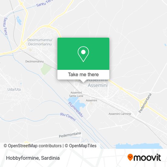Hobbyformine map