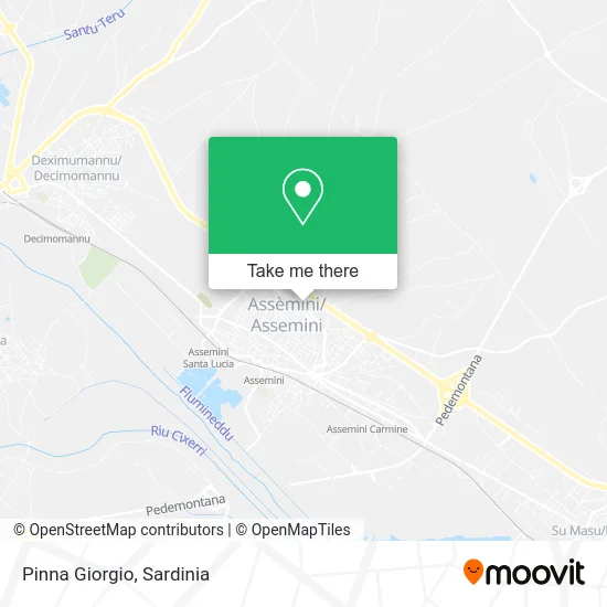 Pinna Giorgio map