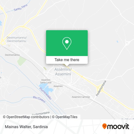 Mainas Walter map