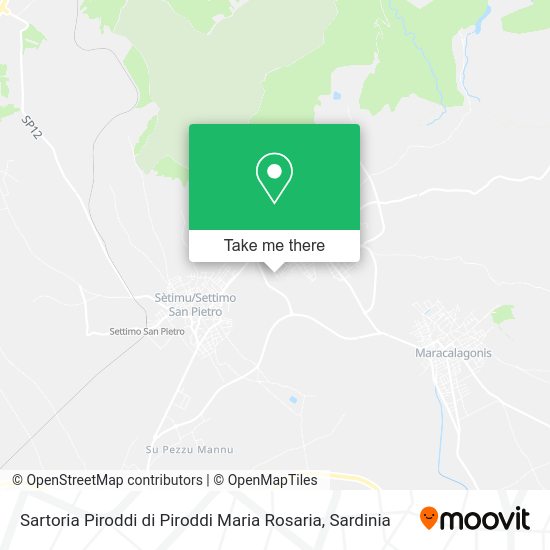 Sartoria Piroddi di Piroddi Maria Rosaria map