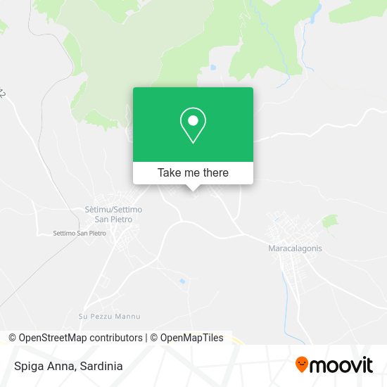 Spiga Anna map