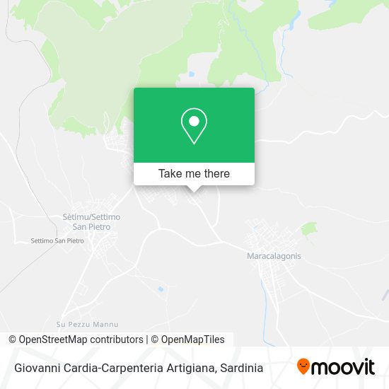 Giovanni Cardia-Carpenteria Artigiana map