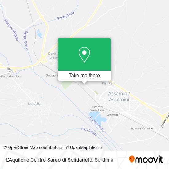L'Aquilone Centro Sardo di Solidarietà map