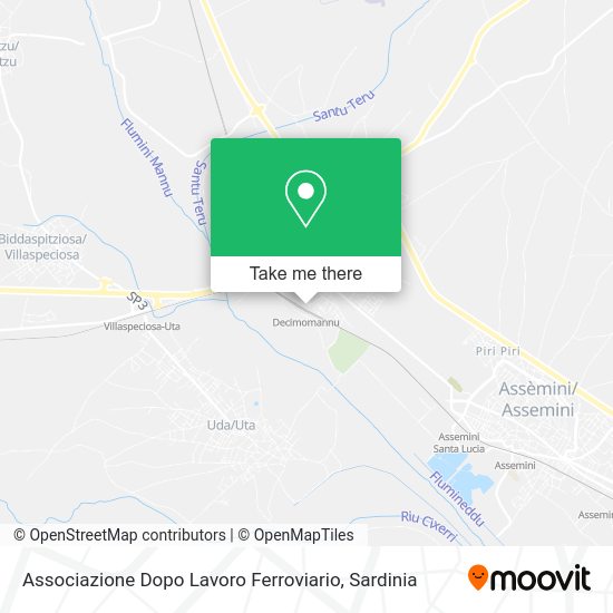 Associazione Dopo Lavoro Ferroviario map