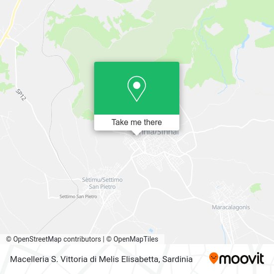Macelleria S. Vittoria di Melis Elisabetta map