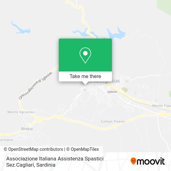 Associazione Italiana Assistenza Spastici Sez.Cagliari map