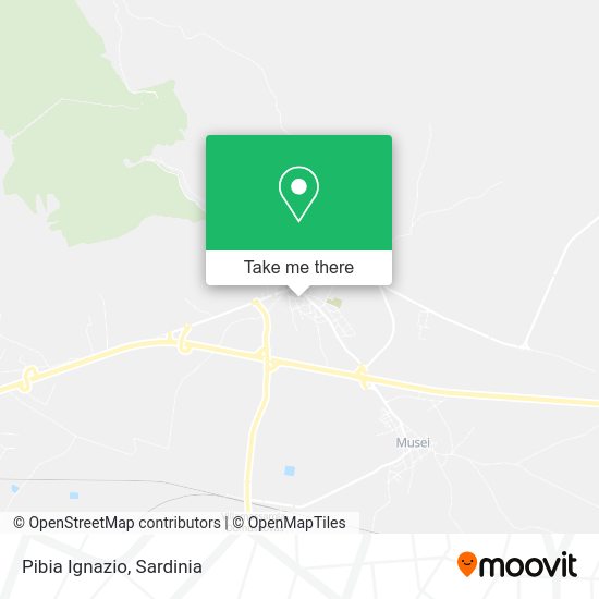 Pibia Ignazio map