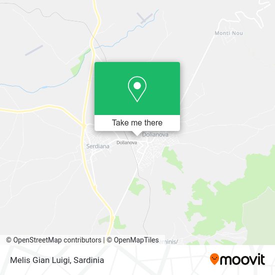 Melis Gian Luigi map