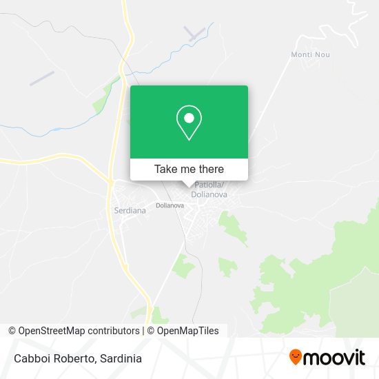 Cabboi Roberto map