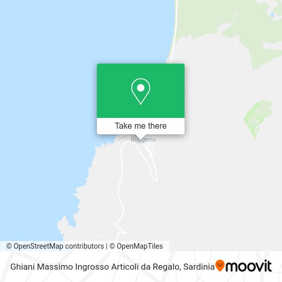 Ghiani Massimo Ingrosso Articoli da Regalo map