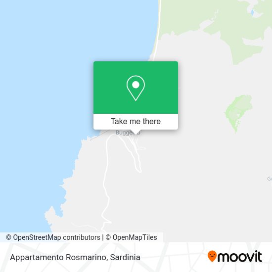 Appartamento Rosmarino map