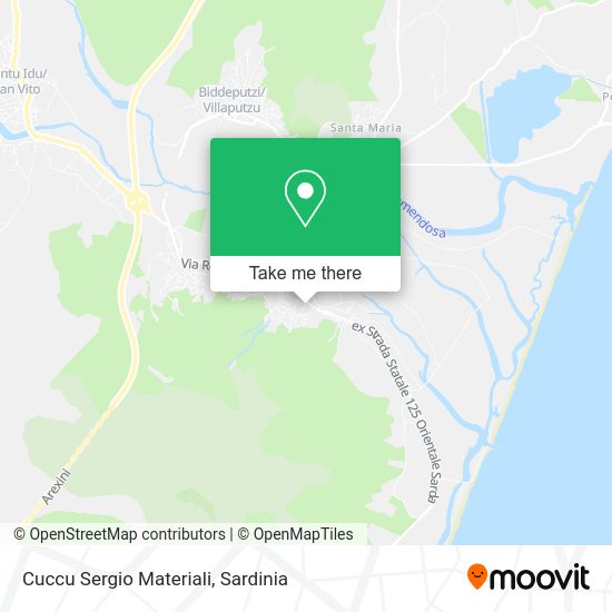 Cuccu Sergio Materiali map