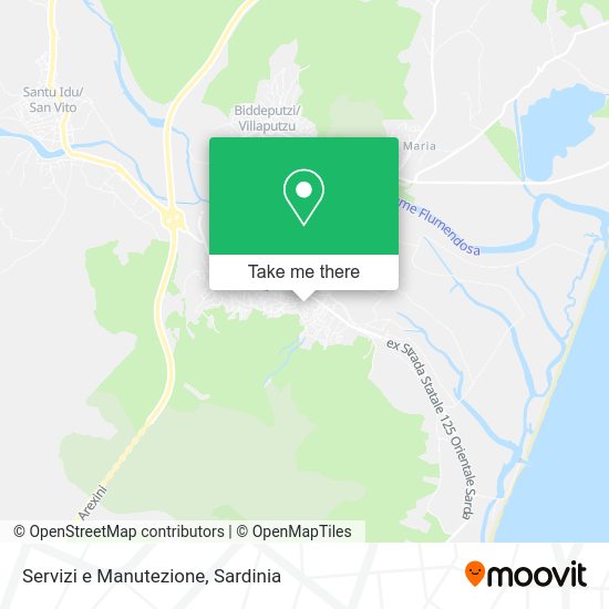 Servizi e Manutezione map