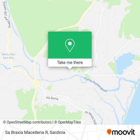 Sa Braxia Macelleria R map