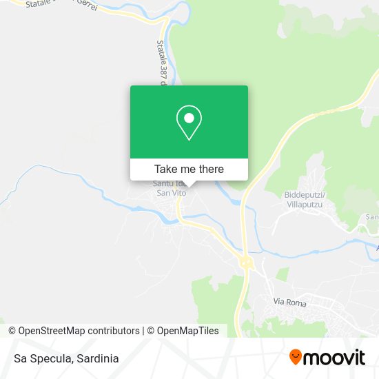 Sa Specula map