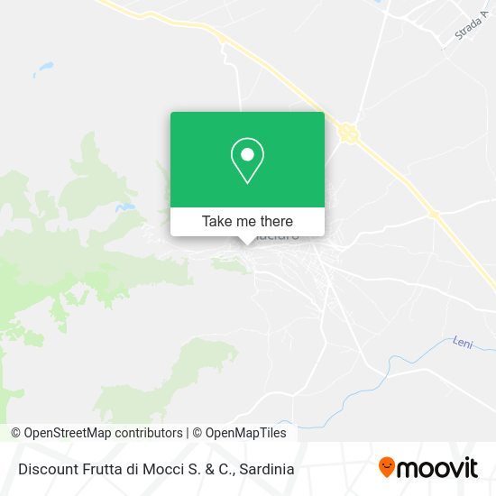 Discount Frutta di Mocci S. & C. map