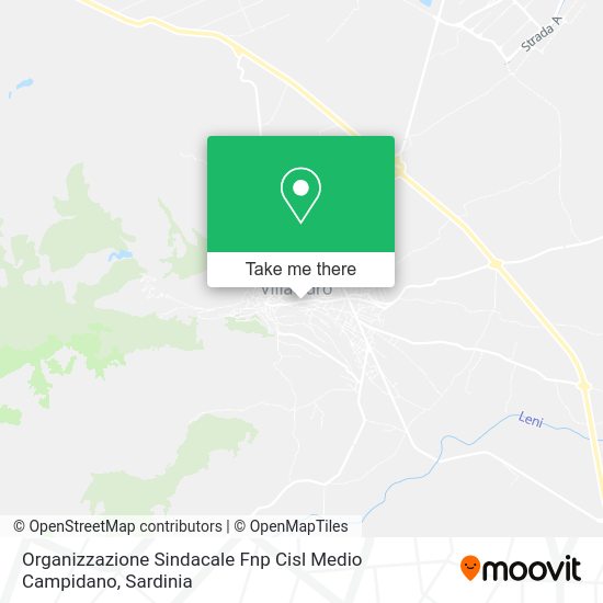 Organizzazione Sindacale Fnp Cisl Medio Campidano map