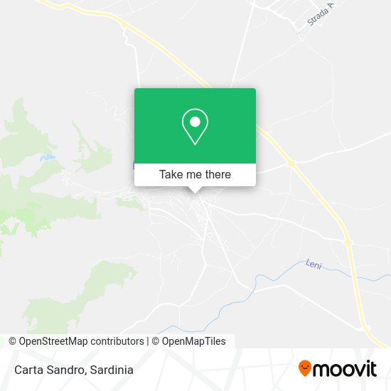 Carta Sandro map