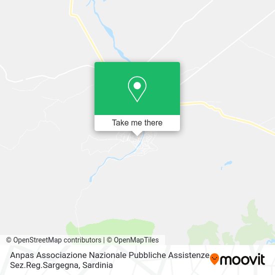 Anpas Associazione Nazionale Pubbliche Assistenze Sez.Reg.Sargegna map