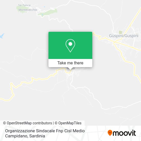 Organizzazione Sindacale Fnp Cisl Medio Campidano map