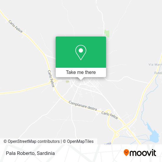 Pala Roberto map