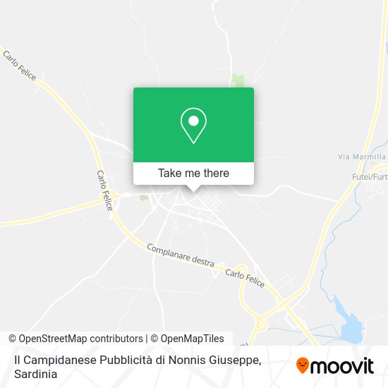 Il Campidanese Pubblicità di Nonnis Giuseppe map
