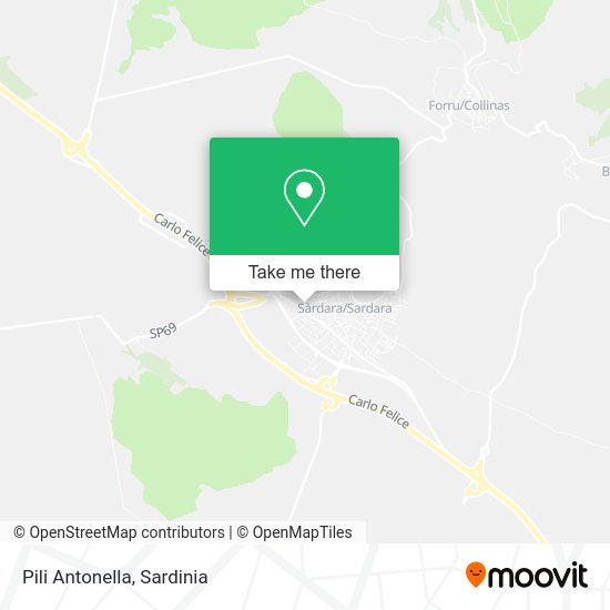 Pili Antonella map