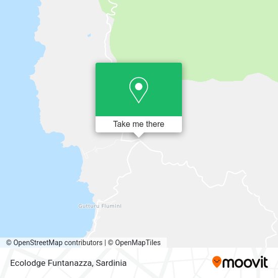 Ecolodge Funtanazza map