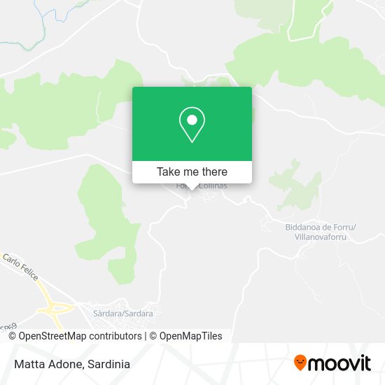 Matta Adone map