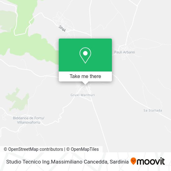 Studio Tecnico Ing.Massimiliano Cancedda map