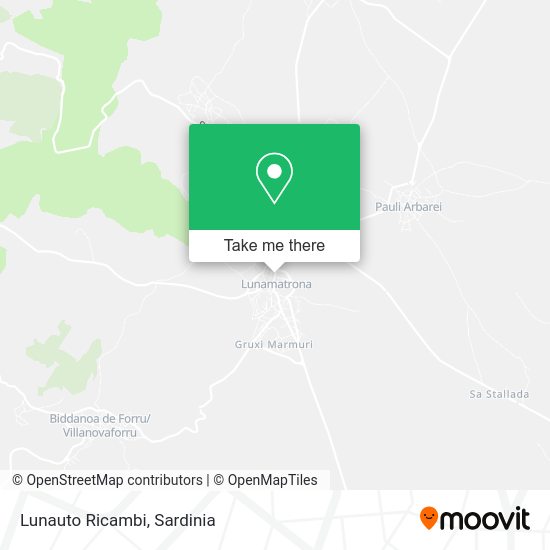 Lunauto Ricambi map