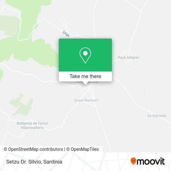 Setzu Dr. Silvio map