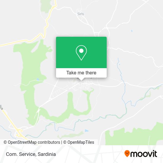 Com. Service map